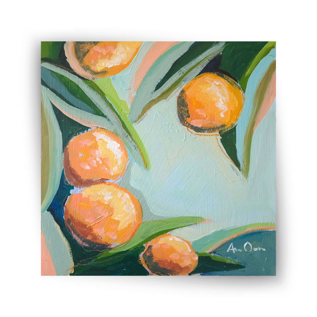 Fresh Citrus Square Original 14x14