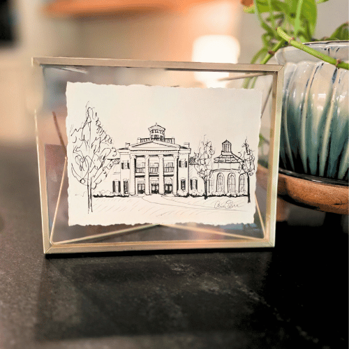 Pen and Ink Drawing House Commissions