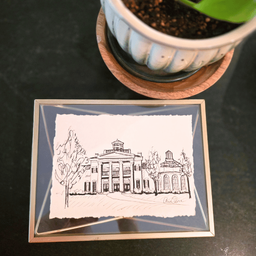Pen and Ink Drawing House Commissions
