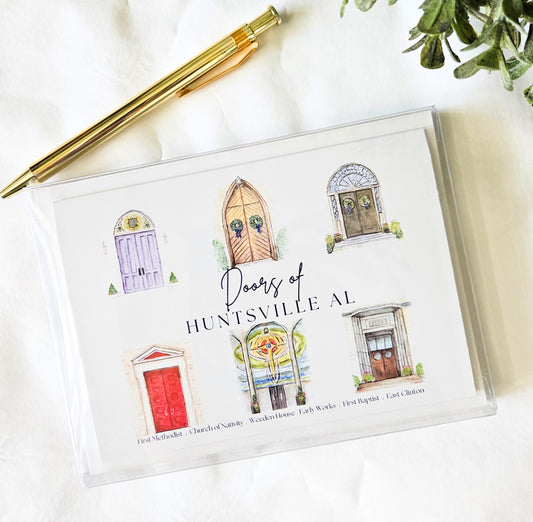 Doors of Huntsville Notecard Set