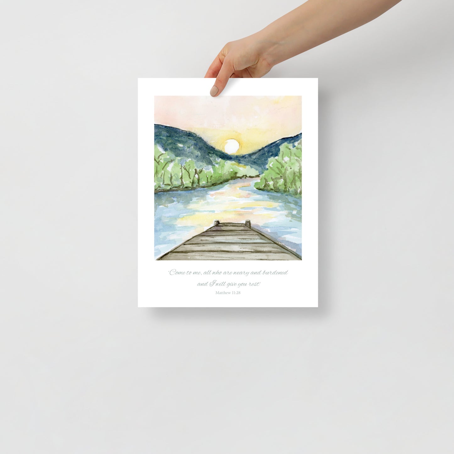 "Peaceful Waters" LIMITED EDITION Print