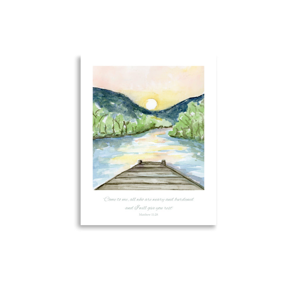 "Peaceful Waters" LIMITED EDITION Print