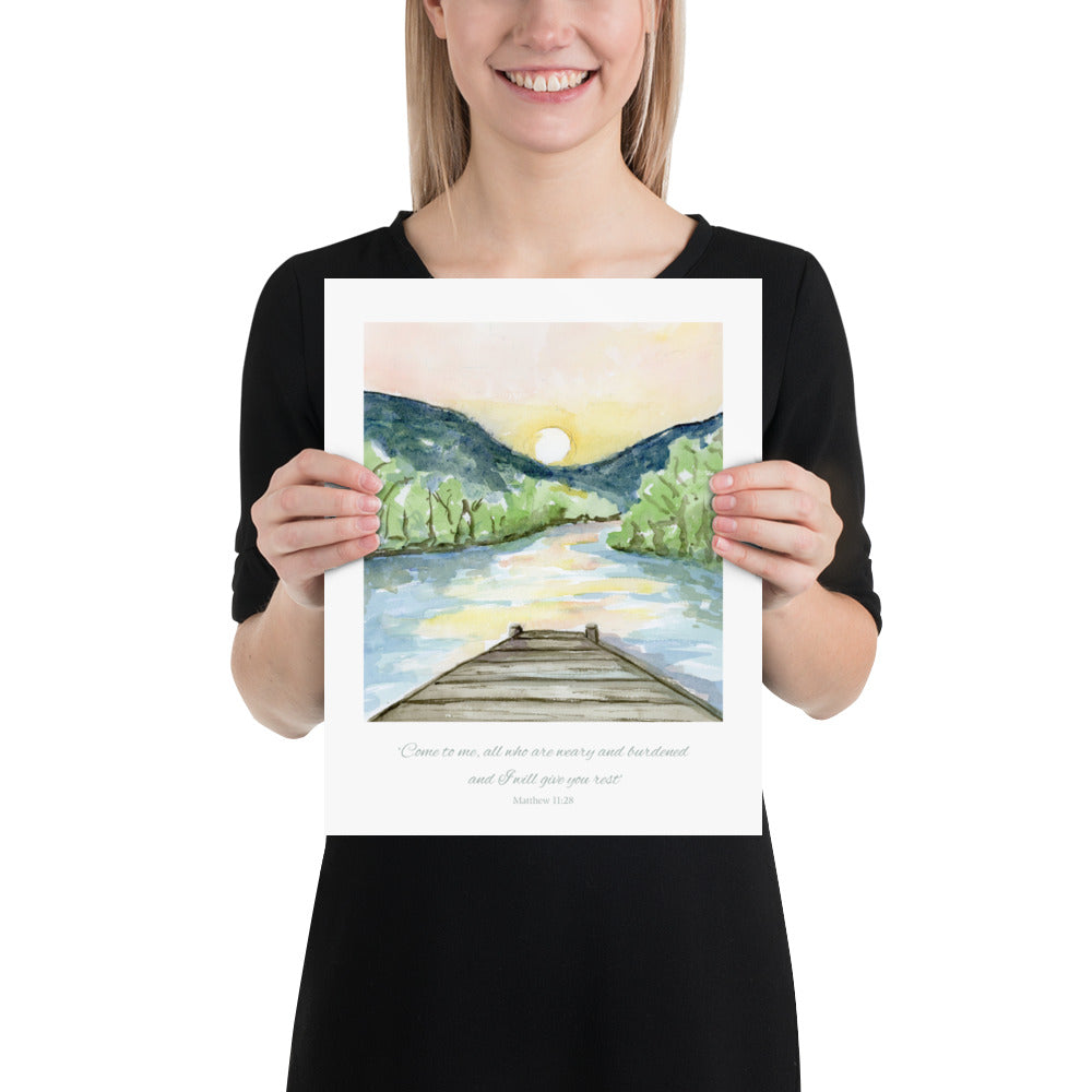 "Peaceful Waters" LIMITED EDITION Print