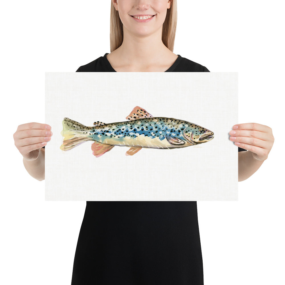 River Trout No. 2 Print