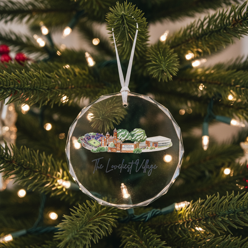 Square ornament mockup