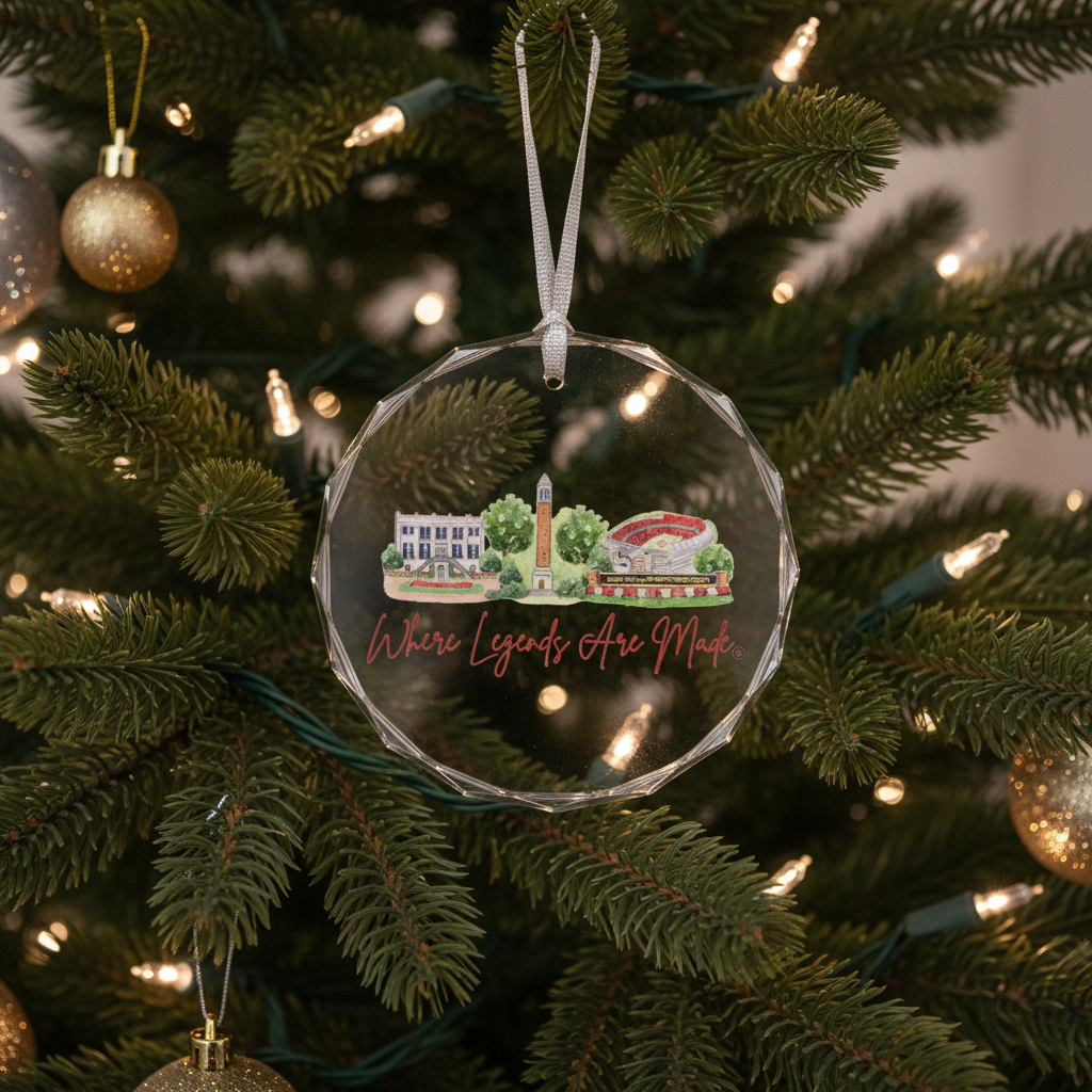 Square ornament mockup